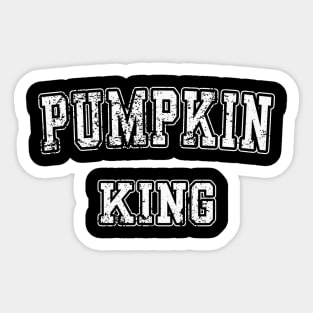 Pumpkin King Sticker